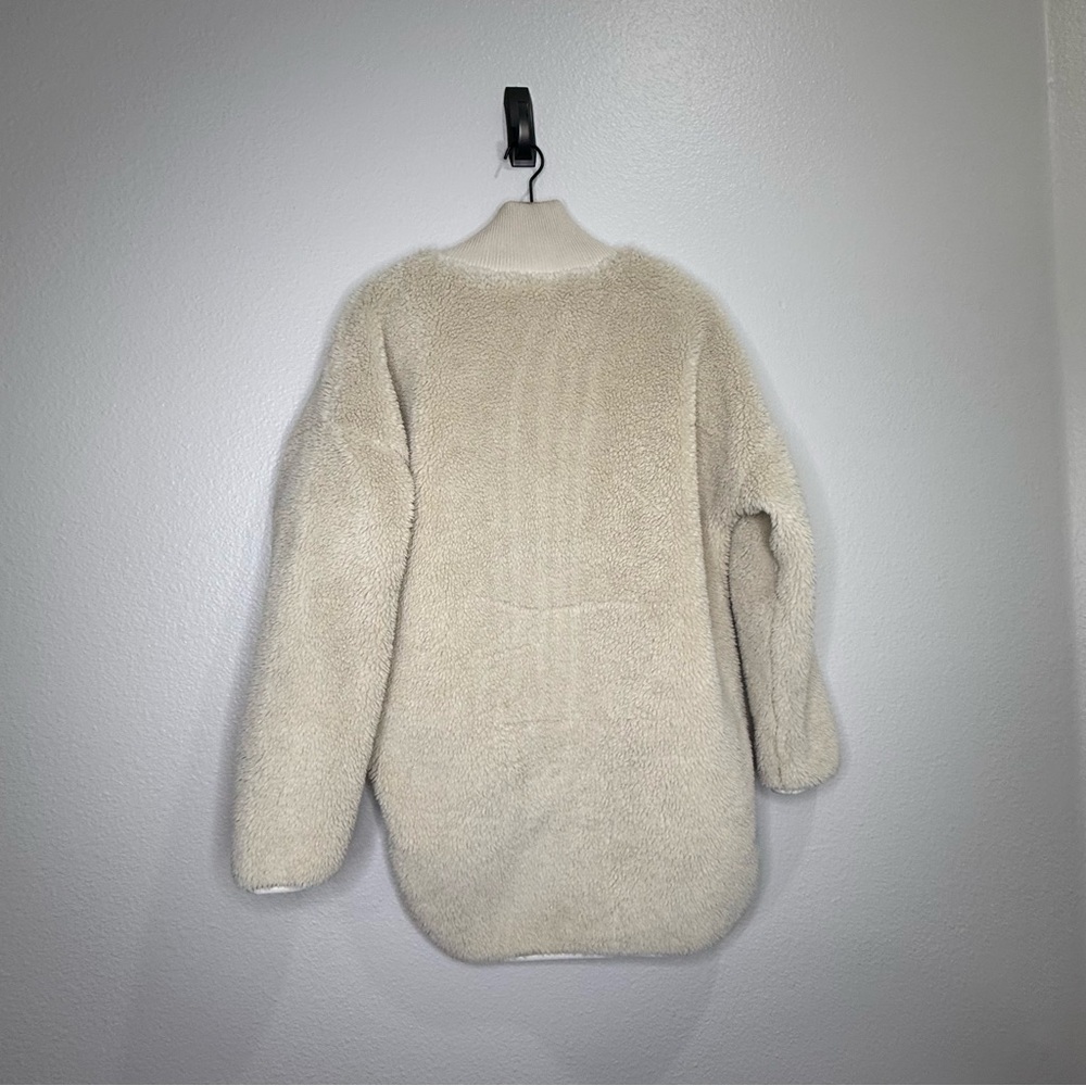 Varley Marney Oversized Fuzzy Jacket Fleece, size S - Picture 4 of 6
